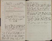 Case notes for Edward Quincey