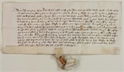 Grant of messuages, lands and tenements in Clutton and Aldersey, with letter of attorney
