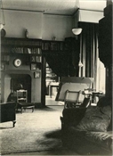 Photograph of library at Beaconfield.