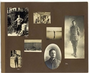 Page from Baker family album.